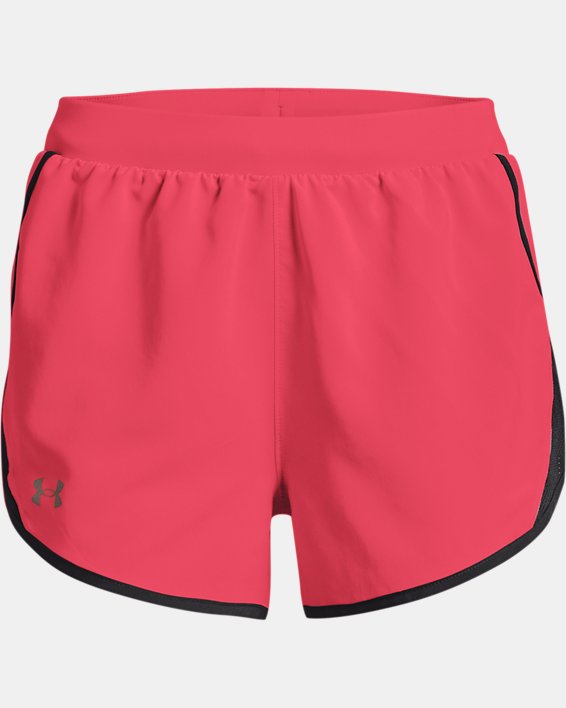 Women's UA Fly-By 2.0 Shorts, Pink, pdpMainDesktop image number 6